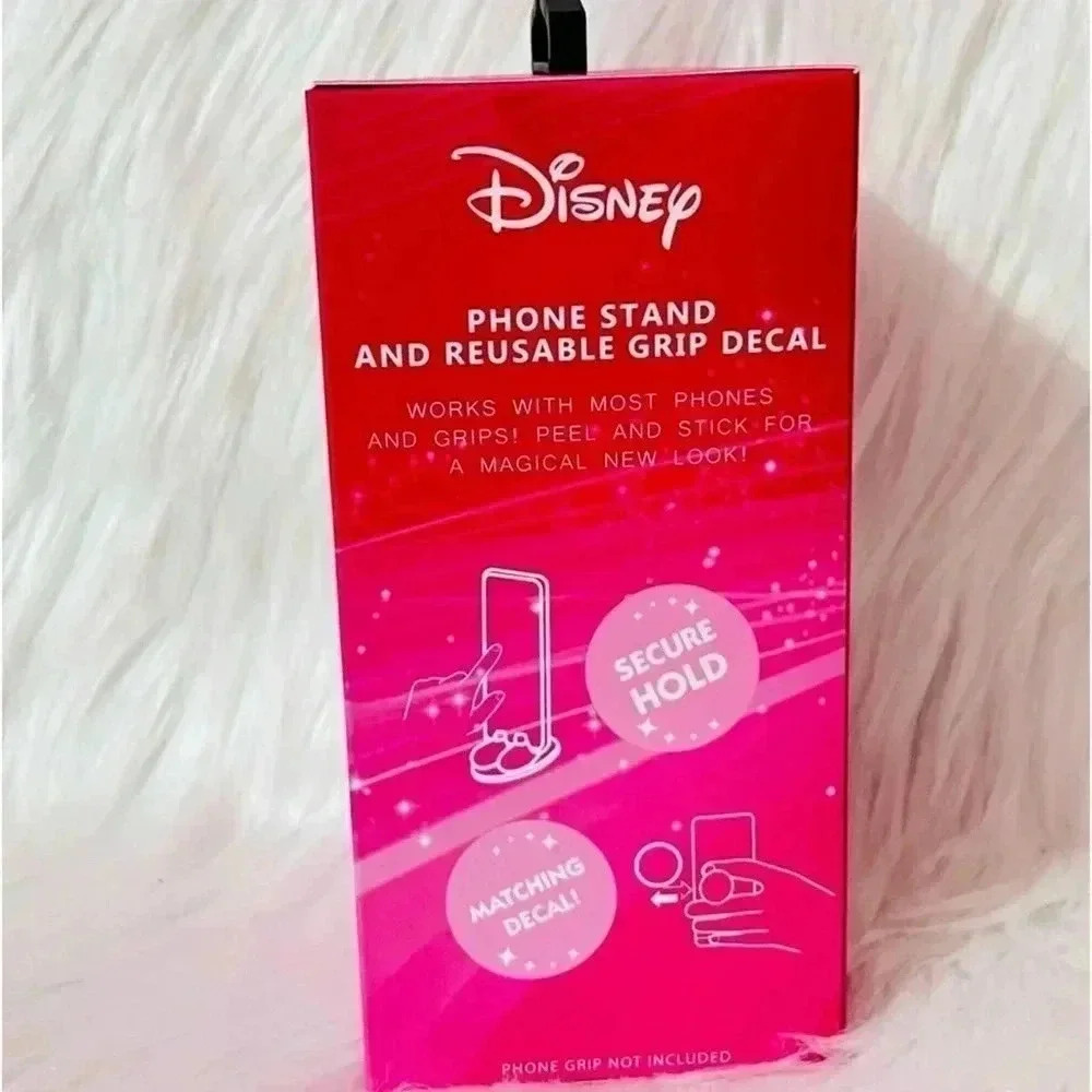 NEW SpinPop Minnie Mouse Mickey and Friends Phone Stand and Reusable Grip Decal - Picture 3 of 4